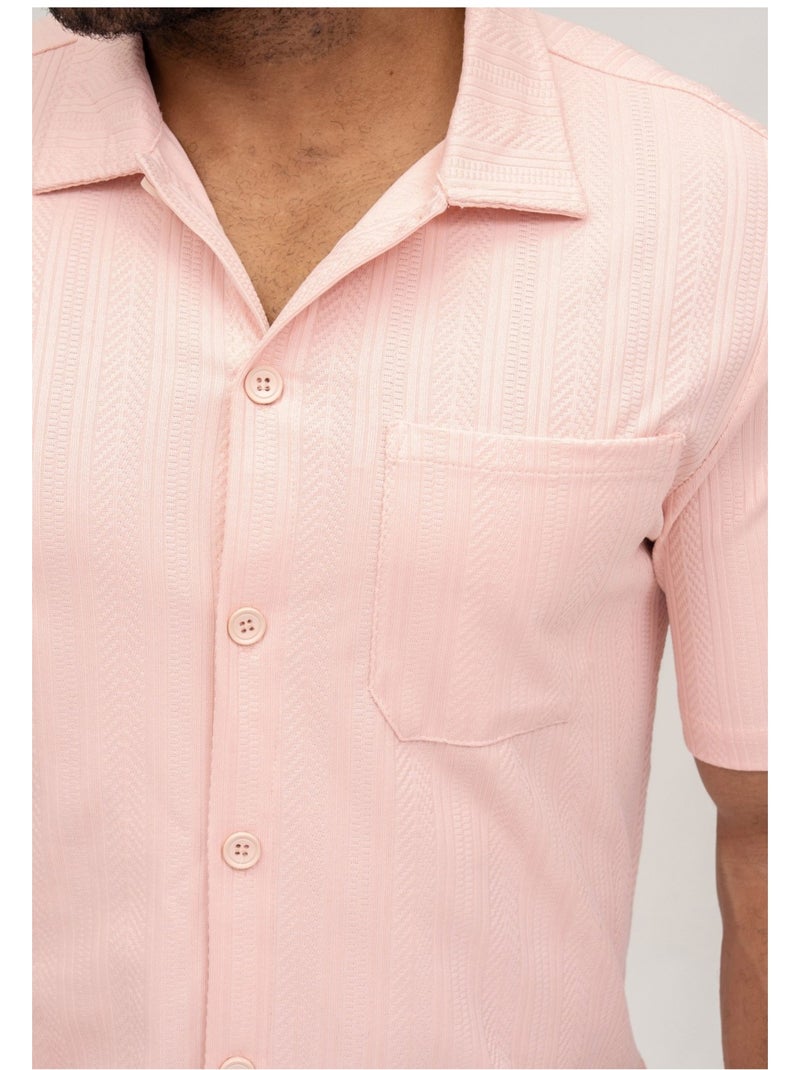Pantalones cortos,Conjunto de camisa Kebello Rosa - Kiabi