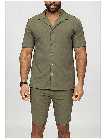 Pantalones cortos,Conjunto de camisa Kebello