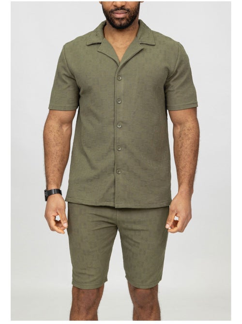 Pantalones cortos,Conjunto de camisa Kebello - Kiabi