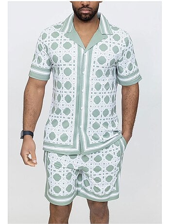 Pantalones cortos,Conjunto de camisa Kebello