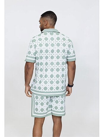 Pantalones cortos,Conjunto de camisa Kebello