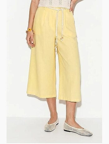 Pantalones culotte de poliéster para mujer lucci