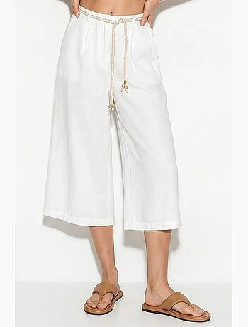 Pantalones culotte de poliéster para mujer lucci