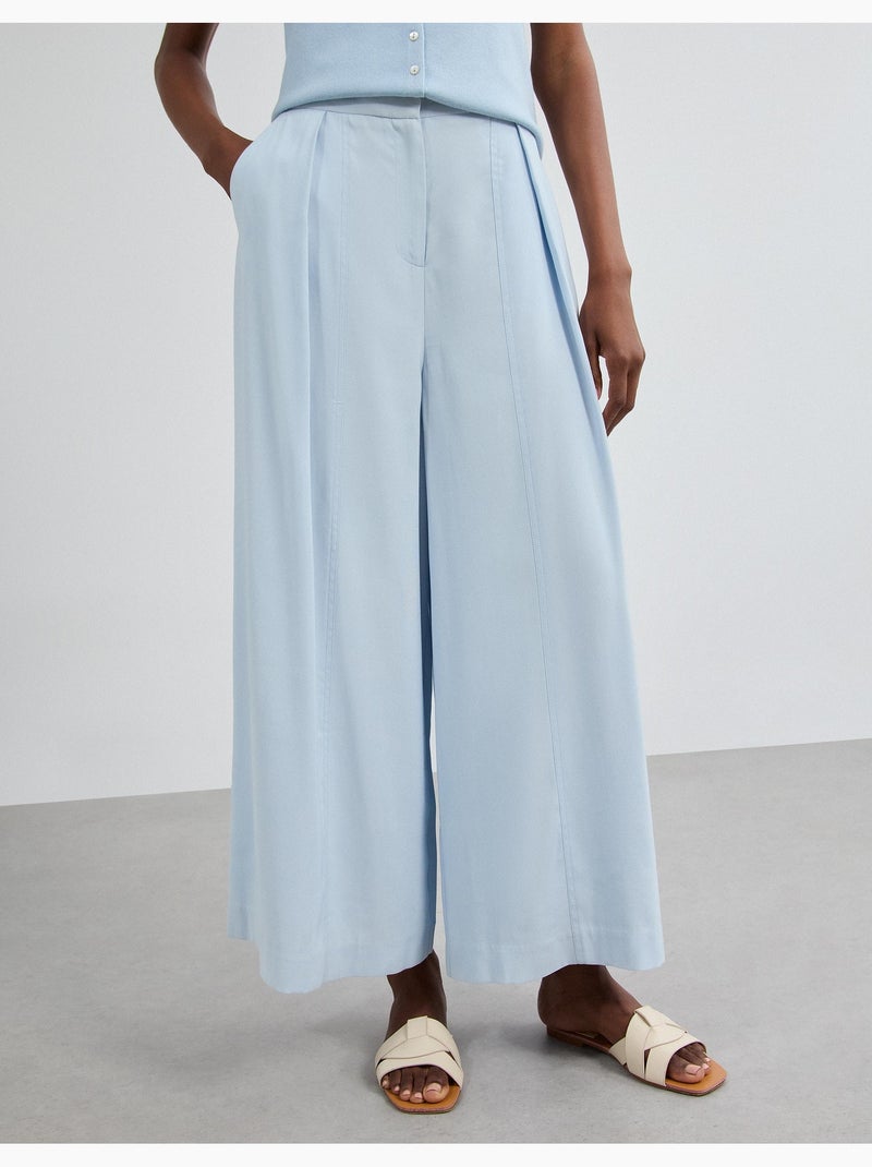 Pantalones culotte, mo fashion Azul - Kiabi