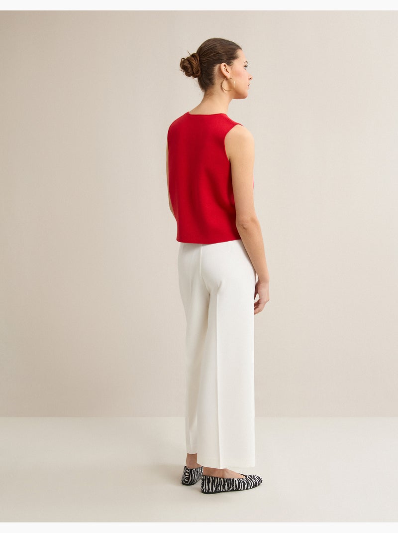 Pantalones Culotte, MO Fashion Blanco - Kiabi