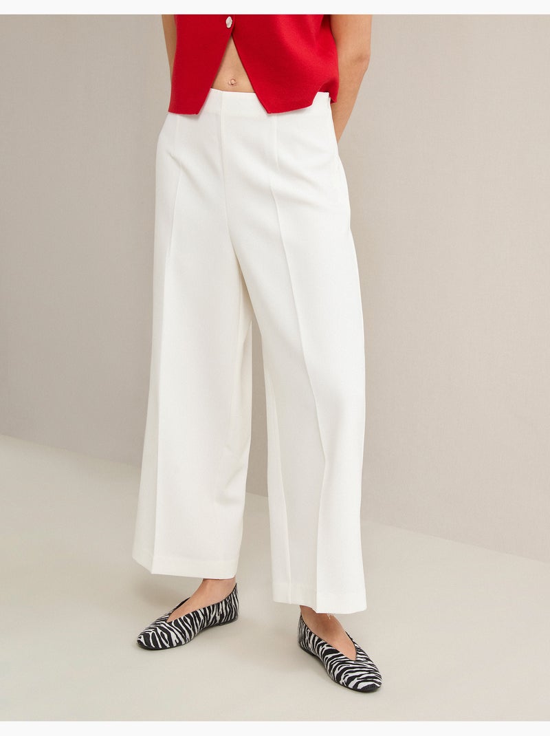 Pantalones Culotte, MO Fashion Blanco - Kiabi