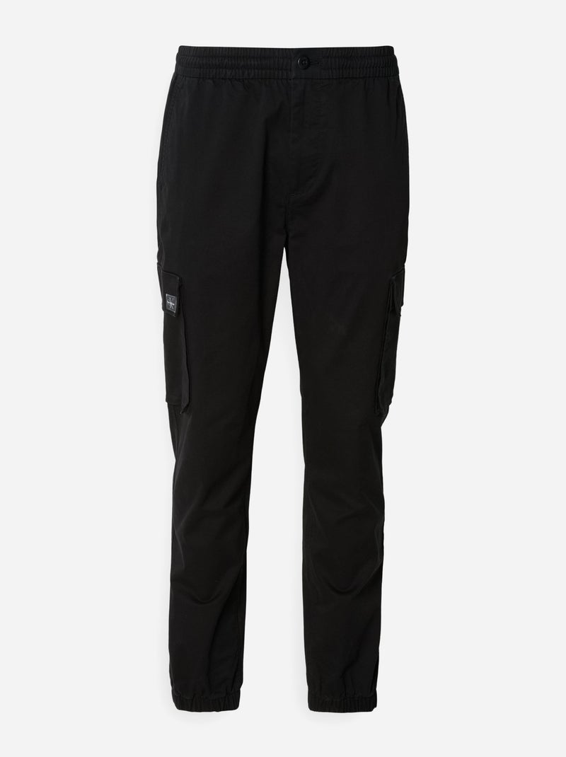 Pantalones de Algodón Calvin Klein Jeans para Hombre Negro - Kiabi