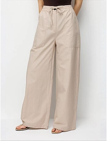 Pantalones de algodón mixray