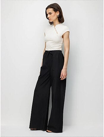 Pantalones de algodón mixray