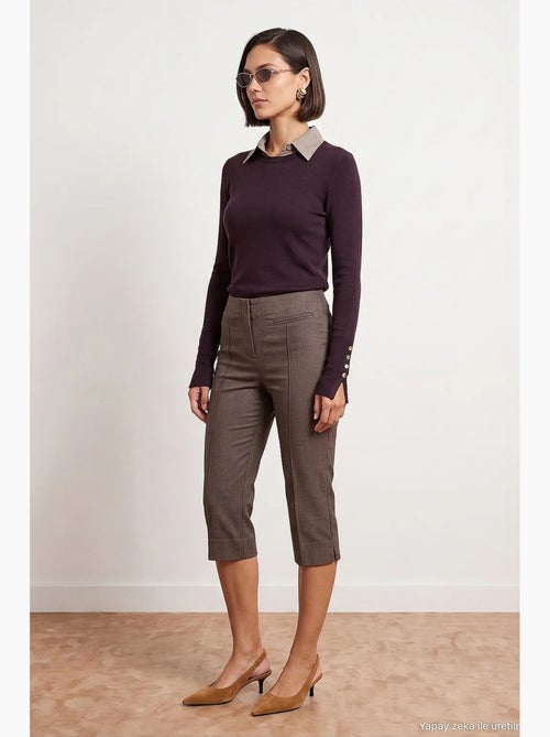 Pantalones de algodón para mujer dilvin - Kiabi Pantalones de algodón para mujer dilvin - Kiabi