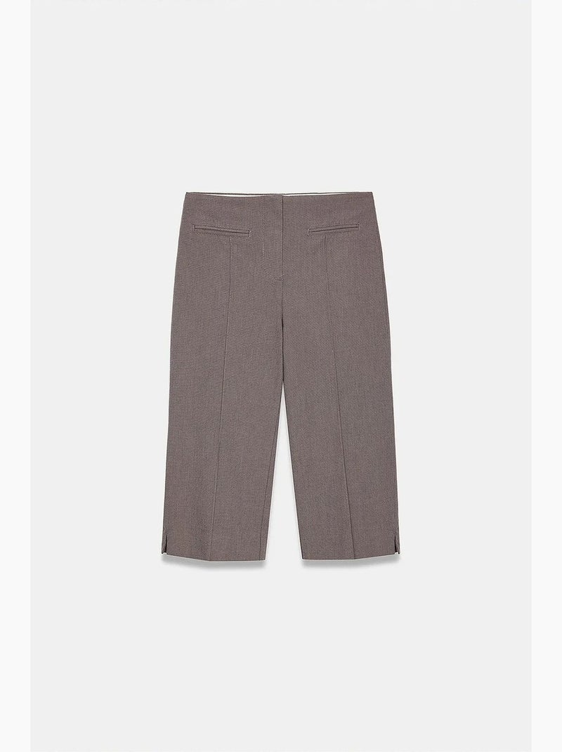 Pantalones de algodón para mujer dilvin Marrón - Kiabi