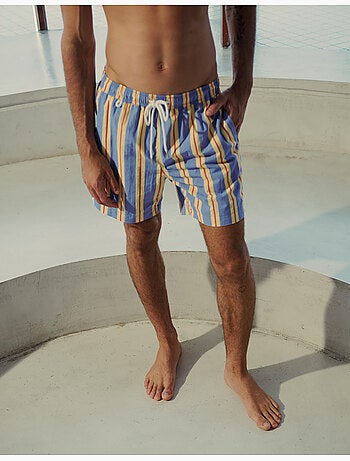 Pantalones de baño de rayas, MO Fashion