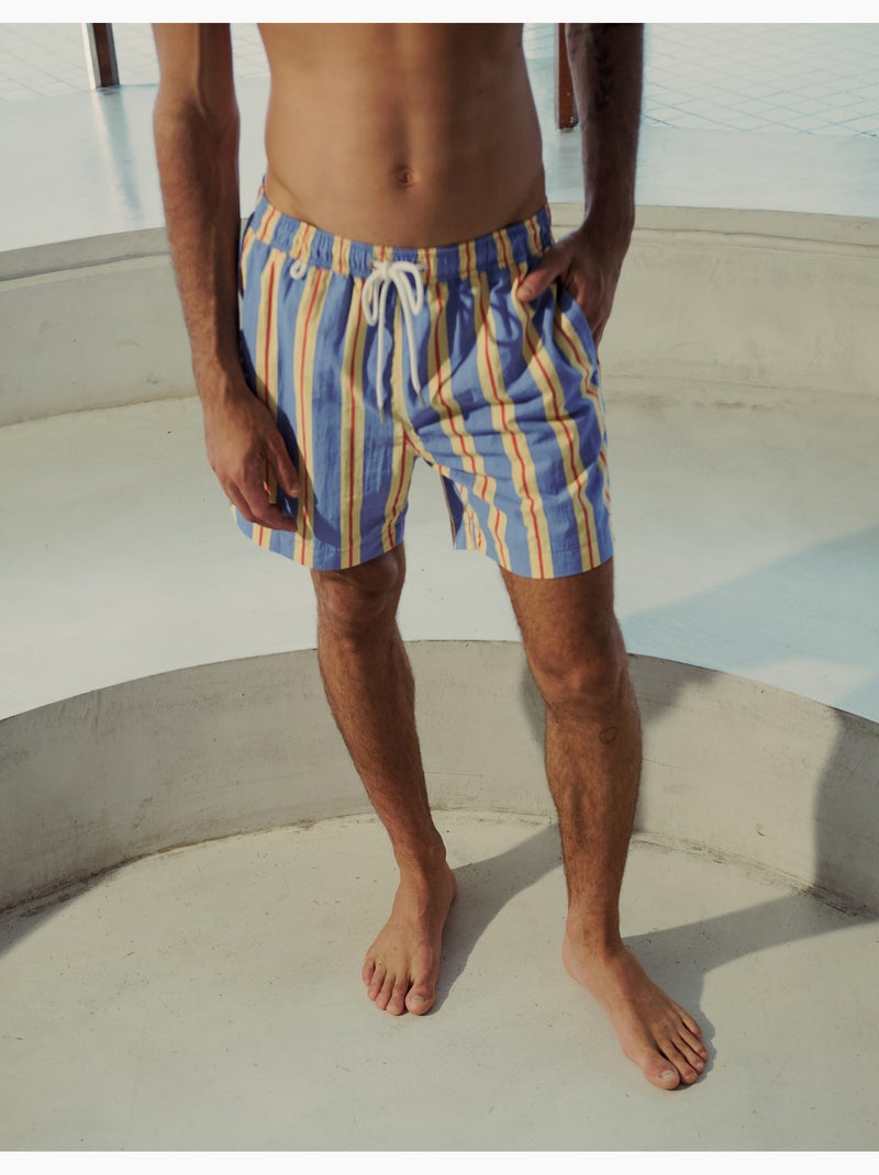 Pantalones de baño de rayas, MO Fashion Azul - Kiabi