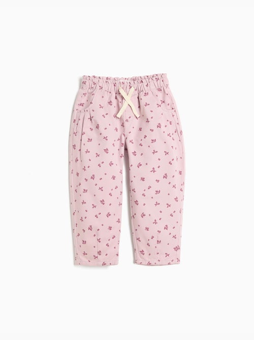 Pantalones de bolsa de papel impresos, mo fashion - Kiabi Pantalones de bolsa de papel impresos, mo fashion - Kiabi