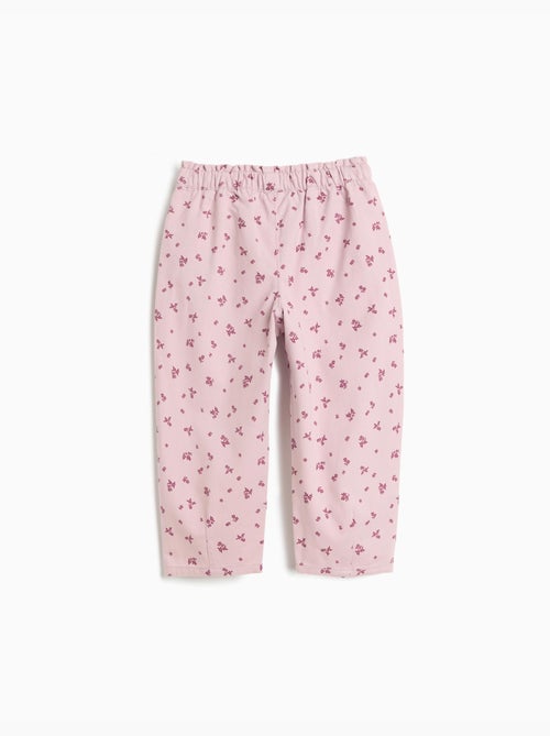 Pantalones de bolsa de papel impresos, mo fashion - Kiabi Pantalones de bolsa de papel impresos, mo fashion - Kiabi