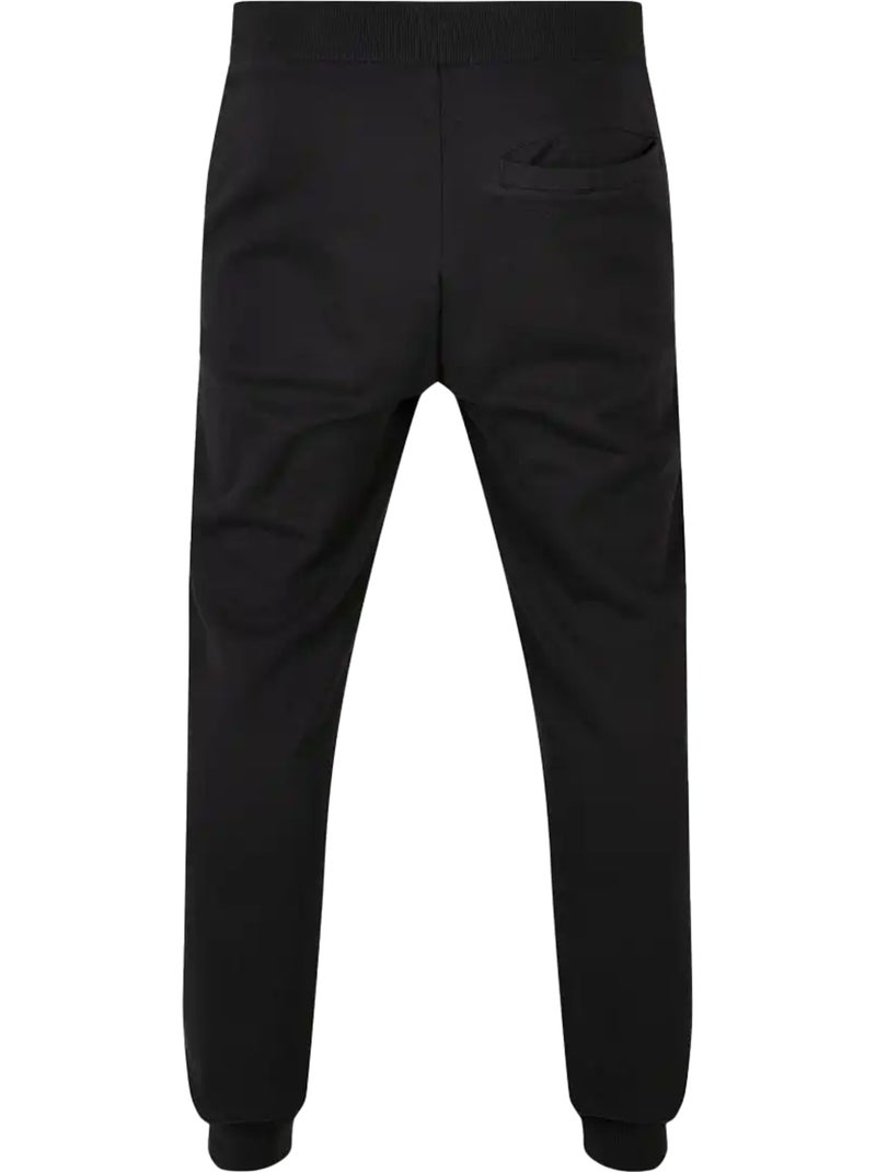 Pantalones de chándal basic de orgánicos para hombre - build your brand Negro - Kiabi