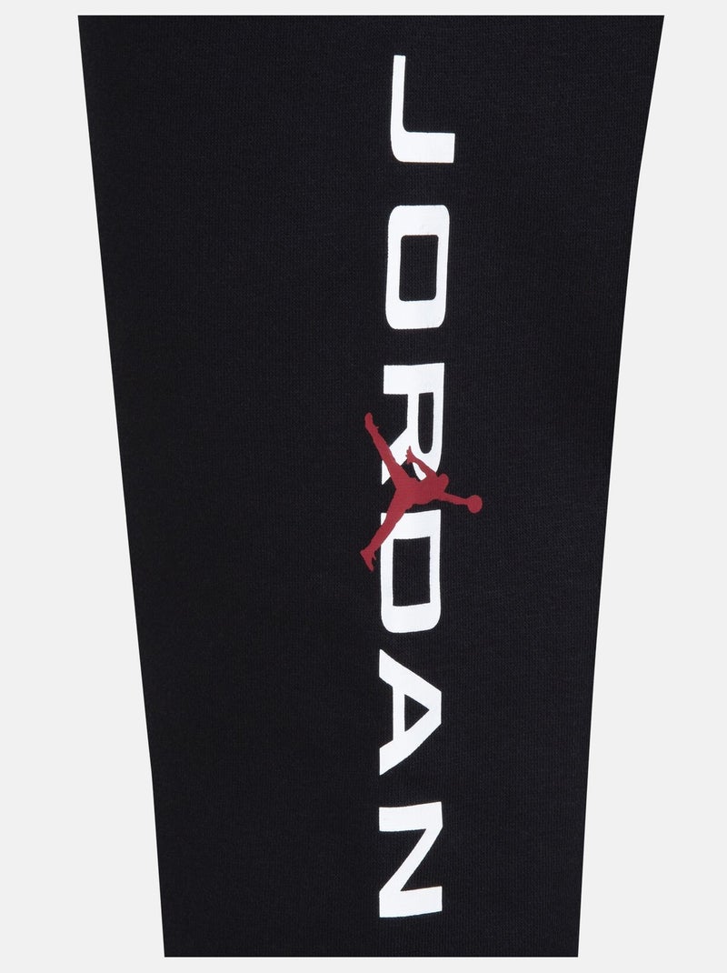 Pantalones de chándal con cintura elástica - Jordan Negro - Kiabi