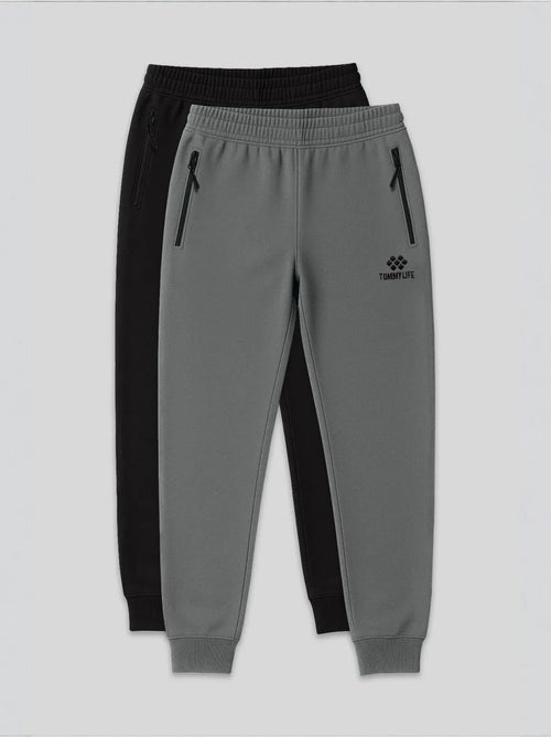 Pantalones de chándal de hombre de mezcla de algodón tommy - Kiabi Pantalones de chándal de hombre de mezcla de algodón tommy - Kiabi