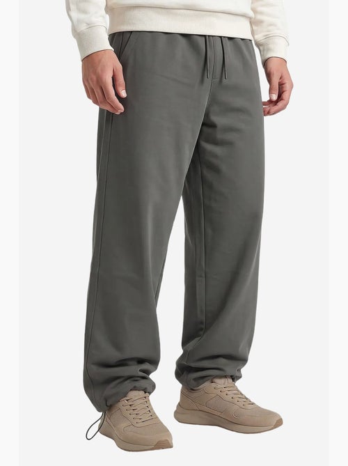 Pantalones de chándal de hombre en mezcla de algodón tommy - Kiabi Pantalones de chándal de hombre en mezcla de algodón tommy - Kiabi