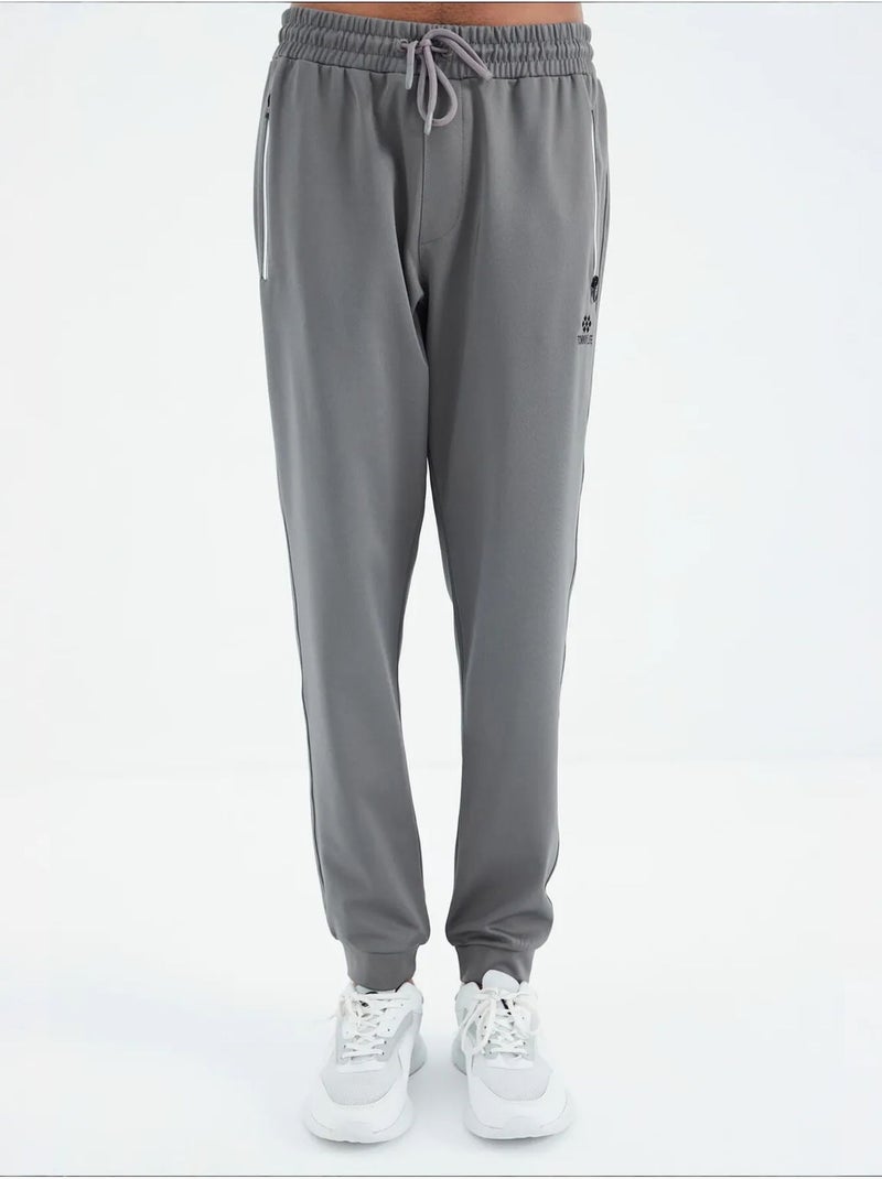 Pantalones de chándal de hombre relaxed fit tommy Gris - Kiabi