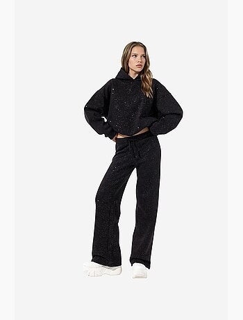 Pantalones de chándal de mujer de algodón y elastano busem