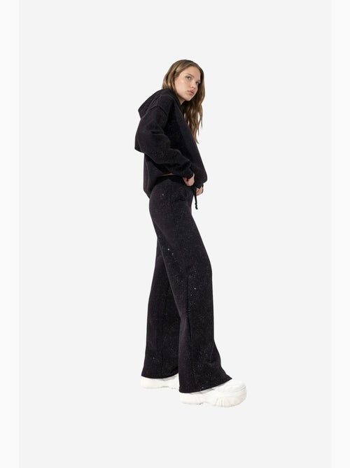 Pantalones de chándal de mujer de algodón y elastano busem - Kiabi