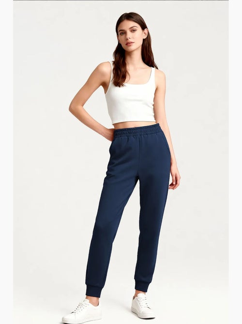 Pantalones de chándal de mujer de mezcla de algodón tommy - Kiabi Pantalones de chándal de mujer de mezcla de algodón tommy - Kiabi