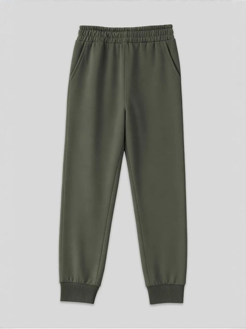 Pantalones de chándal de mujer de mezcla de algodón tommy - Kiabi Pantalones de chándal de mujer de mezcla de algodón tommy - Kiabi