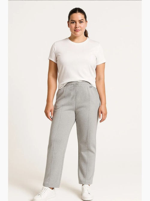 Pantalones de chándal de mujer de mezcla de algodón tommy - Kiabi Pantalones de chándal de mujer de mezcla de algodón tommy - Kiabi