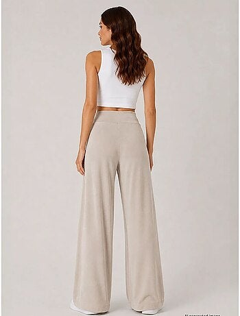 Pantalones de chándal de mujer en mezcla de viscosa tommy
