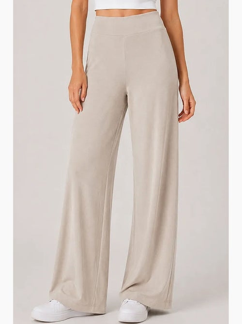 Pantalones de chándal de mujer en mezcla de viscosa tommy - Kiabi Pantalones de chándal de mujer en mezcla de viscosa tommy - Kiabi