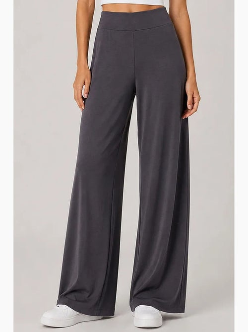 Pantalones de chándal de mujer en mezcla de viscosa tommy - Kiabi Pantalones de chándal de mujer en mezcla de viscosa tommy - Kiabi