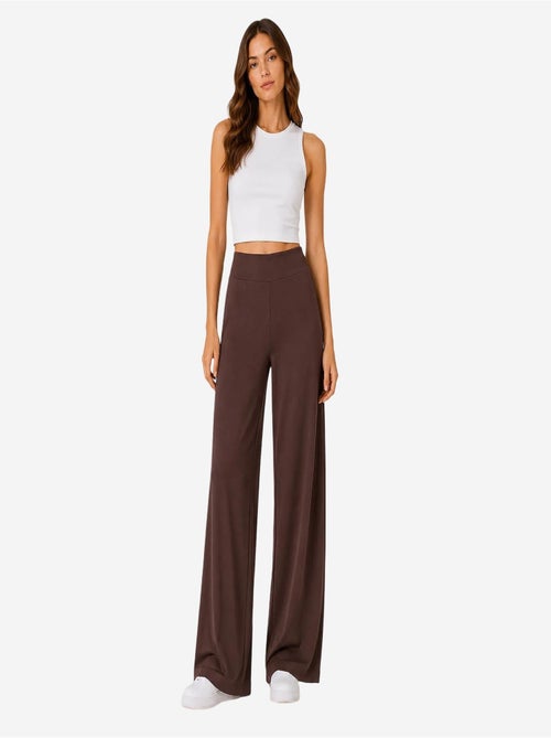 Pantalones de chándal de mujer en mezcla de viscosa tommy - Kiabi
