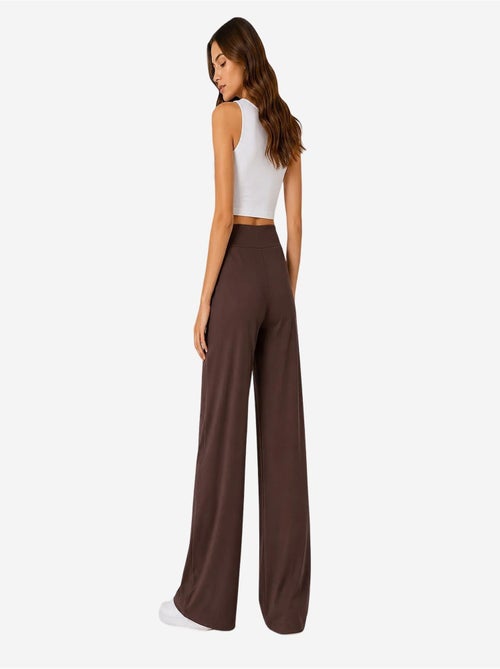 Pantalones de chándal de mujer en mezcla de viscosa tommy - Kiabi