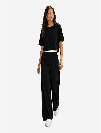 Pantalones de chándal de mujer en mezcla de viscosa tommy