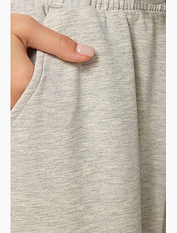 Pantalones de chándal de pierna ancha con cintura de cordón istanbul