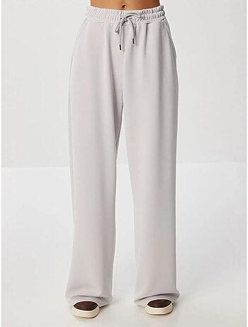 Pantalones de chándal de pierna ancha con cintura de cordón istanbul