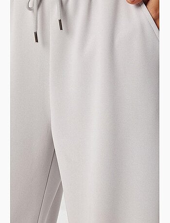 Pantalones de chándal de pierna ancha con cintura de cordón istanbul