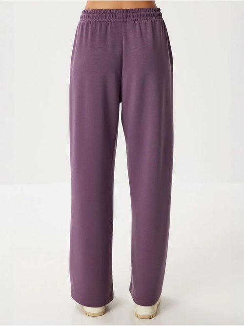 Pantalones de chándal de pierna ancha con cintura de cordón istanbul - Kiabi
