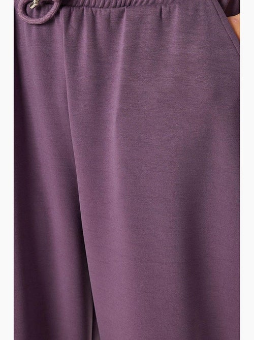 Pantalones de chándal de pierna ancha con cintura de cordón istanbul - Kiabi