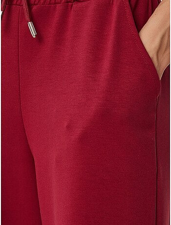 Pantalones de chándal de pierna ancha con cintura de cordón istanbul