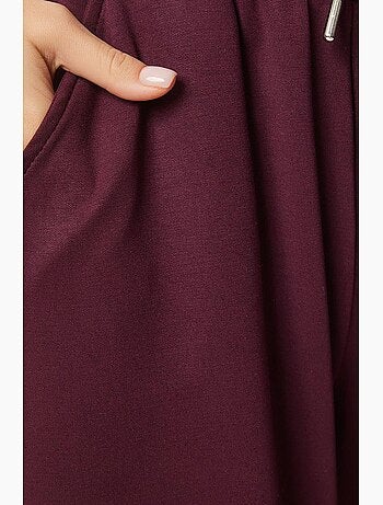 Pantalones de chándal de pierna ancha con cintura de cordón istanbul
