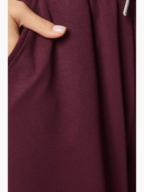 Pantalones de chándal de pierna ancha con cintura de cordón istanbul - Kiabi