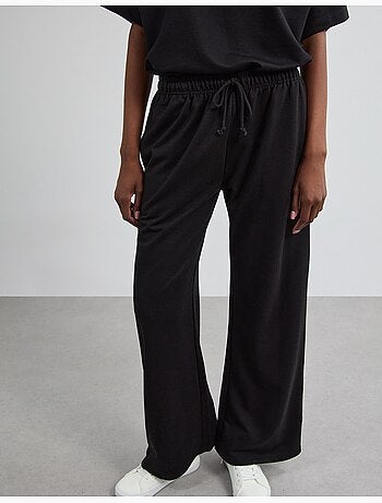 Pantalones de chándal de pierna ancha, mo fashion