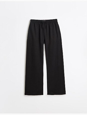 Pantalones de chándal de pierna ancha, mo fashion