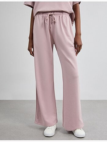 Pantalones de chándal de pierna ancha, mo fashion