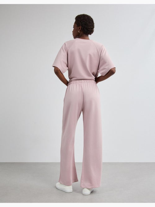 Pantalones de chándal de pierna ancha, mo fashion - Kiabi Pantalones de chándal de pierna ancha, mo fashion - Kiabi
