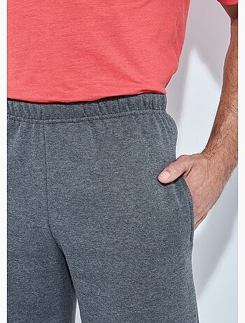 Pantalones de chándal de polar con dobladillo y cinturilla elásticos - Afibel