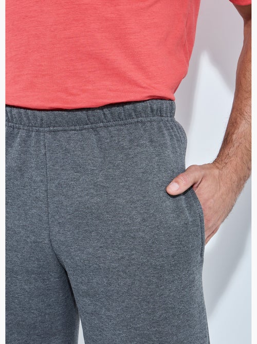 Pantalones de chándal de polar con dobladillo y cinturilla elásticos - Afibel - Kiabi