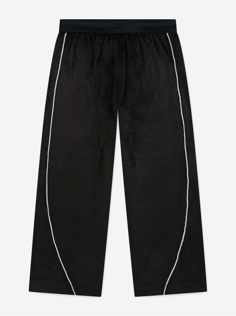Pantalones de chándal de terciopelo - Jordan Negro - Kiabi